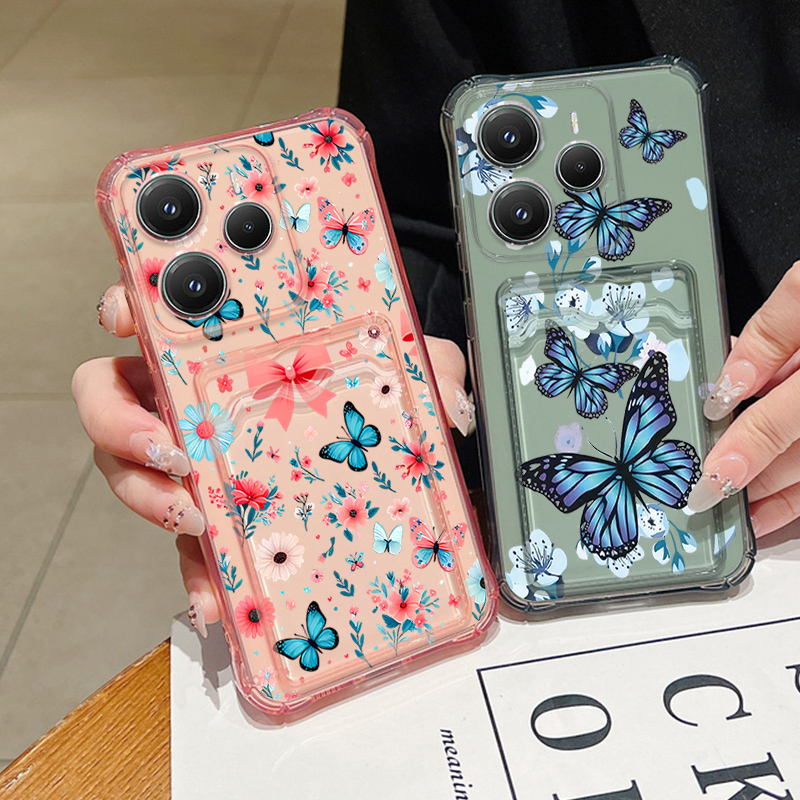 Card Slot Soft TPU Case For Xi - Xiaomi Redmi Note 14 recension och pris