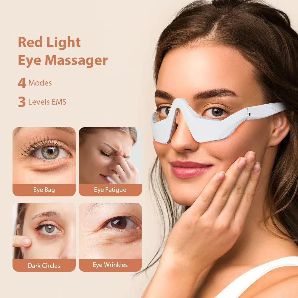 Microcurrent Eye & Face LED Re - Light Therapy Glasses recension och pris