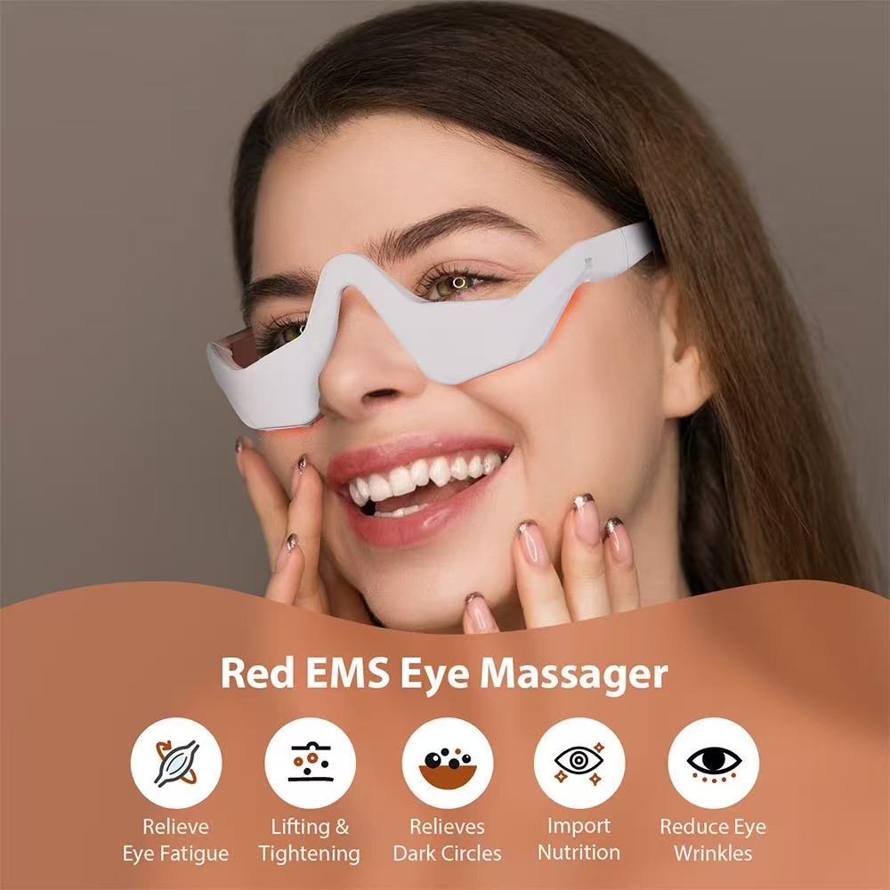 Microcurrent Eye & Face LED Re - Light Therapy Glasses recension och pris